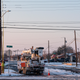 An Oncor Electric Delivery crew works on restoring power to a neighborhood following the winter storm that passed through Texas Thursday, Feb. 18, 2021, in Odessa, Texas.